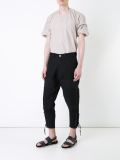 tapered cropped trousers