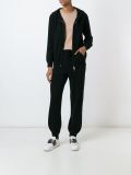 hooded cardigan