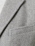 three button fitted jacket