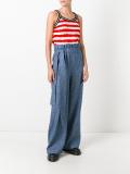 gathered waist trousers