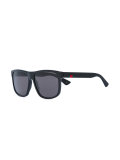 Web detail wayfarer sunglasses