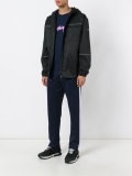 logo print lightweight jacket