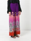 Marrakesh print wide-leg pants