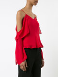 ruffle blouse