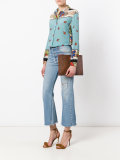 top zip flat clutch
