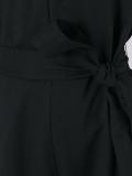 belted strapless jumpsuit