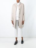cashmere single breasted coat   