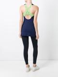 embroidered back tank top