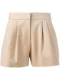 pleated shorts 