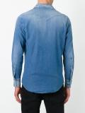 patch pocket denim shirt