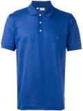 embroidered logo polo shirt