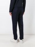 tailored slim-fit trousers