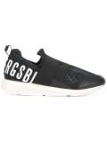 logo print slip-on sneakers