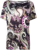 abstract print blouse 