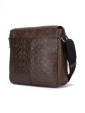 logo embossed crossbody bag 
