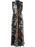 patterned maxi dress