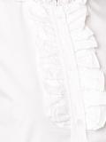 ruffled neck blouse