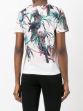 bird print T-shirt 