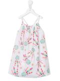 dreamcatcher print strappy dress