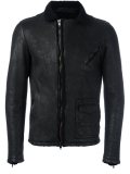 off-centre zip jacket