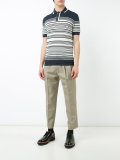 striped polo shirt 