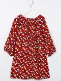 heart print dress