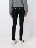 zip detail skinny trousers