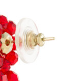 stud drop earrings