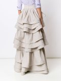 three layer ruffle skirt