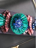 appliqué detail shoulder bag 