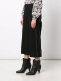 cropped wide leg trousers