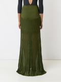 long knitted skirt