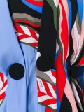 Alpine print dress