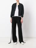 metallic bomber jacket