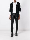 zipped cardigan 