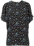 open shoulder blouse