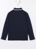 colour block polo shirt