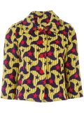 star jacquard jacket