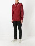 checked star shirt 