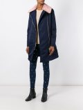collar detail coat