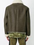 collar detailing zipped jacket