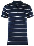 striped polo shirt