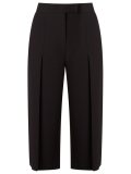 wide leg cropped trousers
