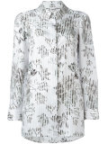 floral print relaxed blouse