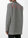 Mirror striped sweatshirt