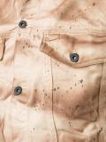 crinckle denim jacket