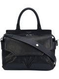 flap closure tote bag