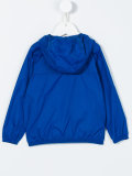 hooded rain jacket