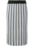 vertical striped skirt