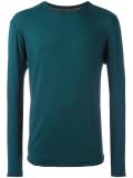 slim-fit sweatshirt